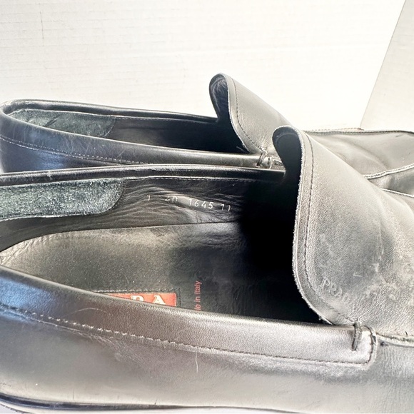 $550 PRADA Milano 1 4D 1645 Leather Casual Loafers - Picture 2 of 8
